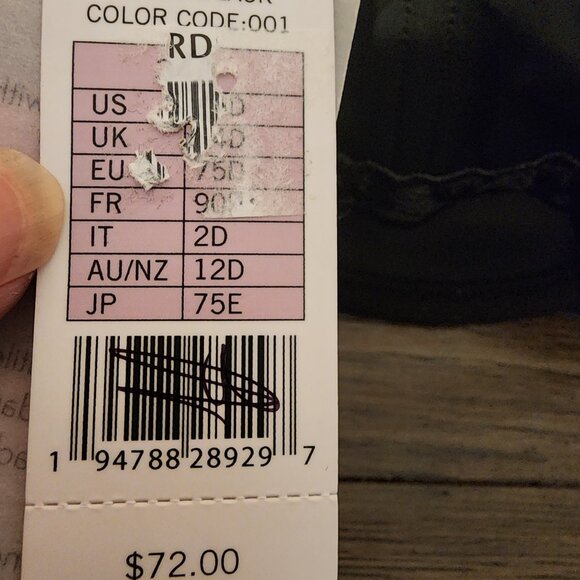 Natori Pure Luxe Strapless Contour Underwire Bra NWT Black 34D - Picture 9 of 14